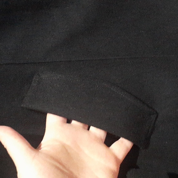 Two Women & A Trunk Women's Wool Blend Mid Length Jacket Dark Navy Size Large - Picture 5 of 7